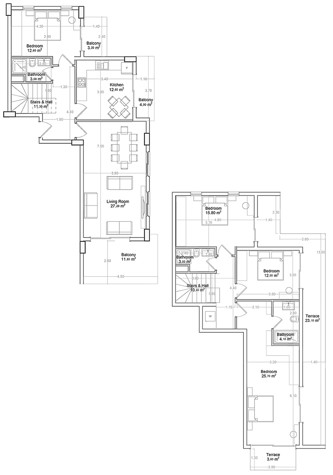 4+1 Duplex for sale in Building C, Yekta Green Life Gazipasa Residence, Gazipasa, Turkey No. 38