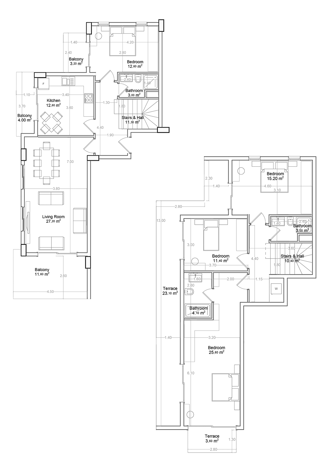 4+1 Duplex for sale in Building C, Yekta Green Life Gazipasa Residence, Gazipasa, Turkey No. 44